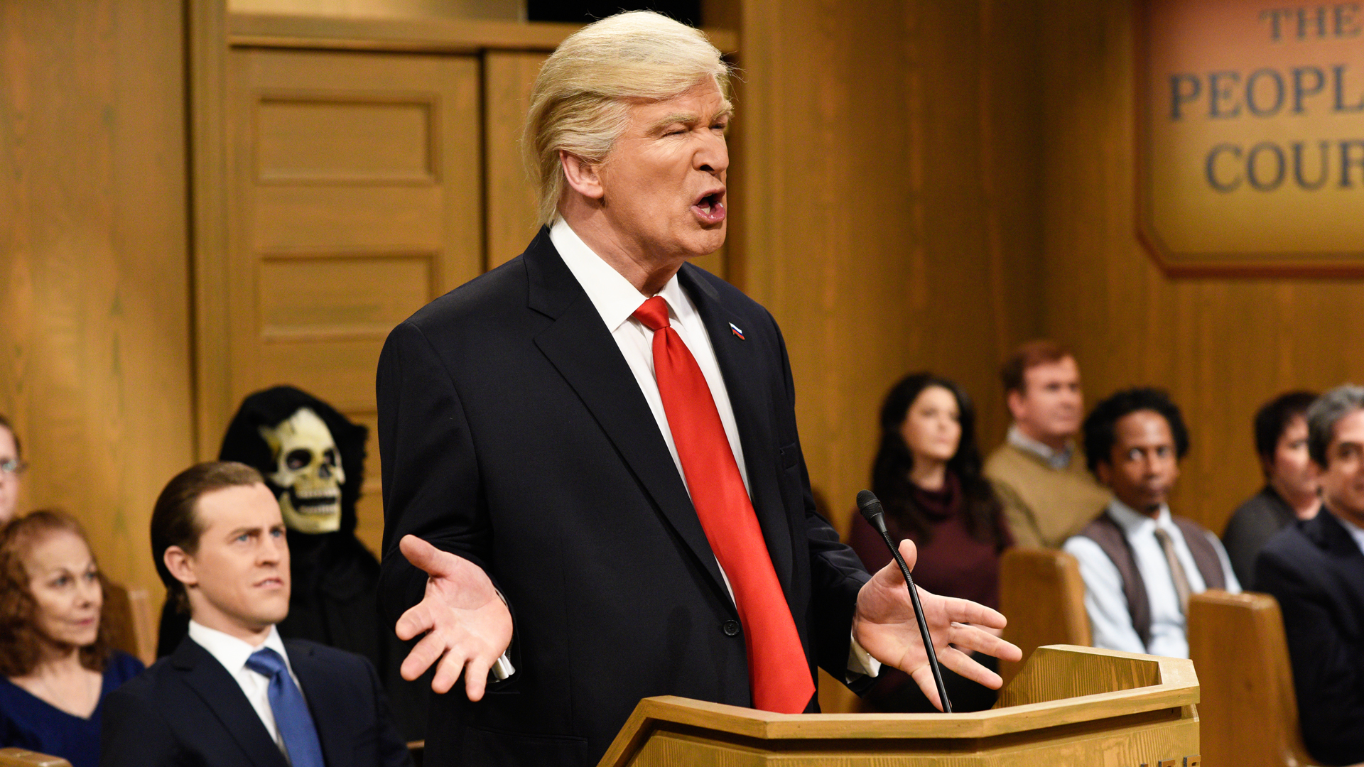 Watch Trump People's Court From Saturday Night Live