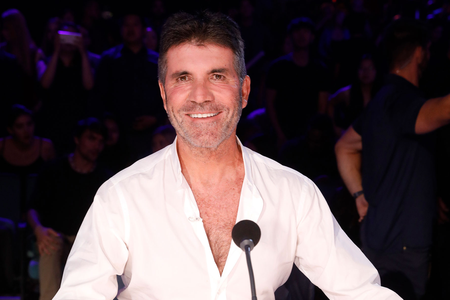 Simon Cowell at the finale