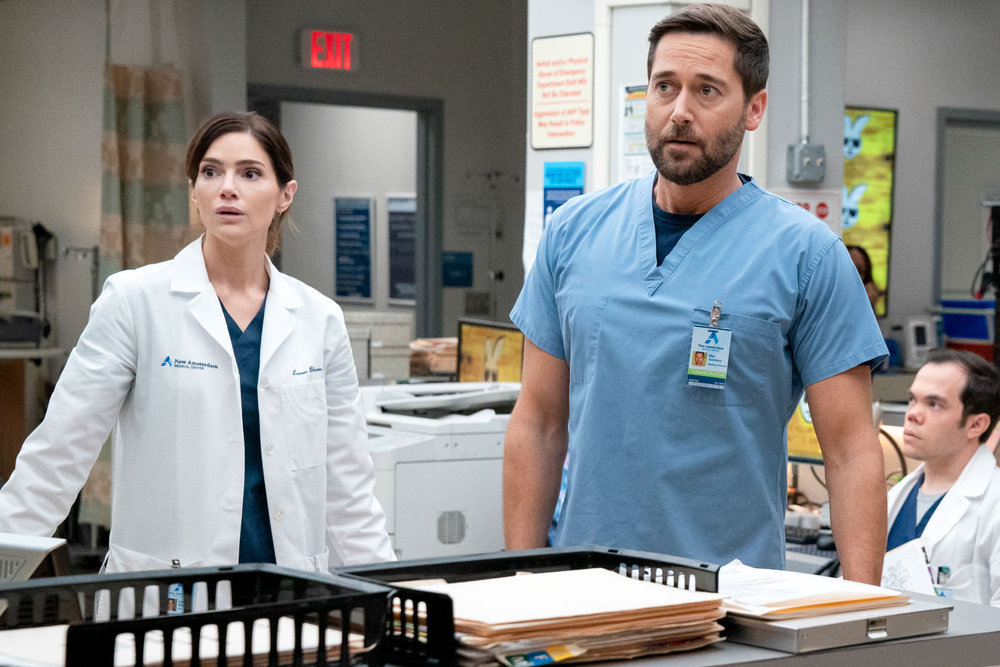 Dr. Lauren Bloom and Dr. Max Goodwin on Chicago Med