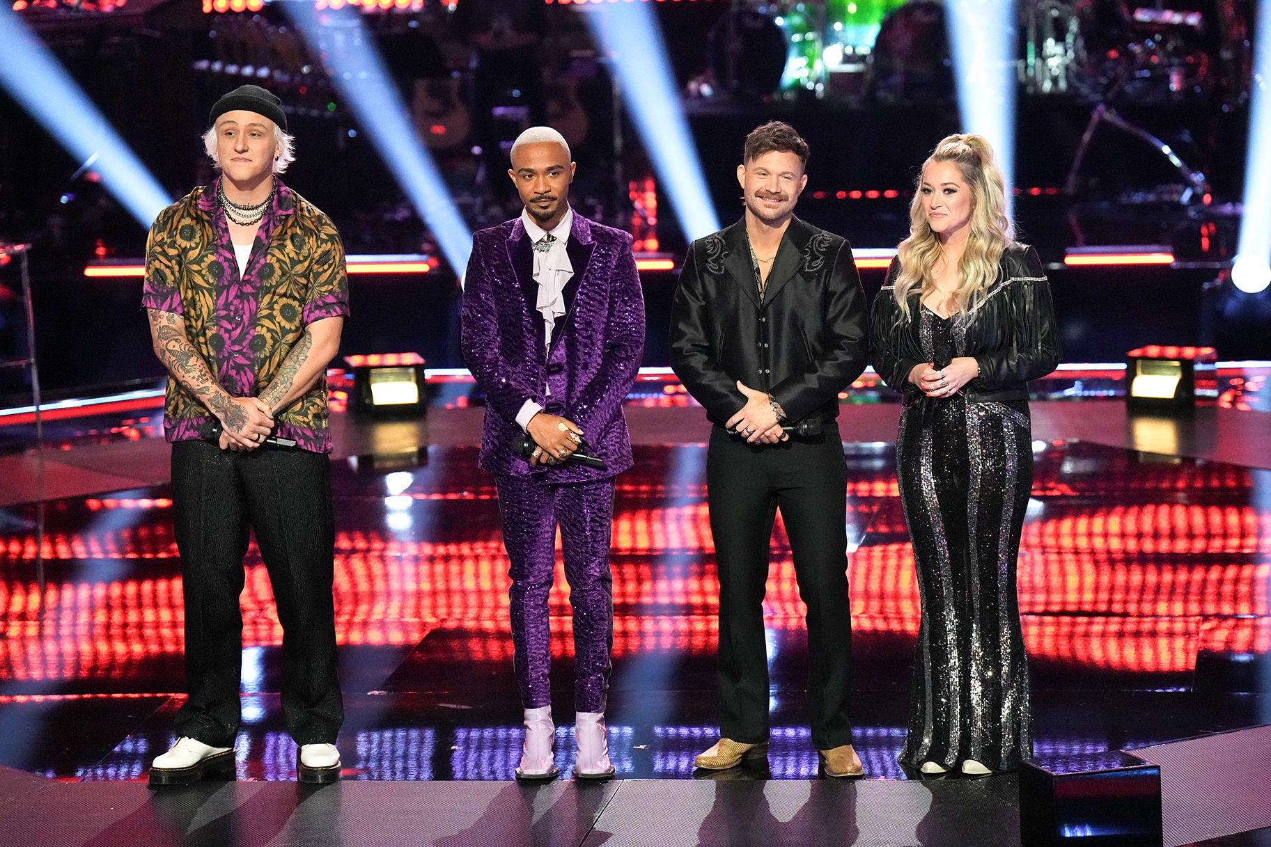 Bodie, Kevin Hawkins and The Dryes on The Voice