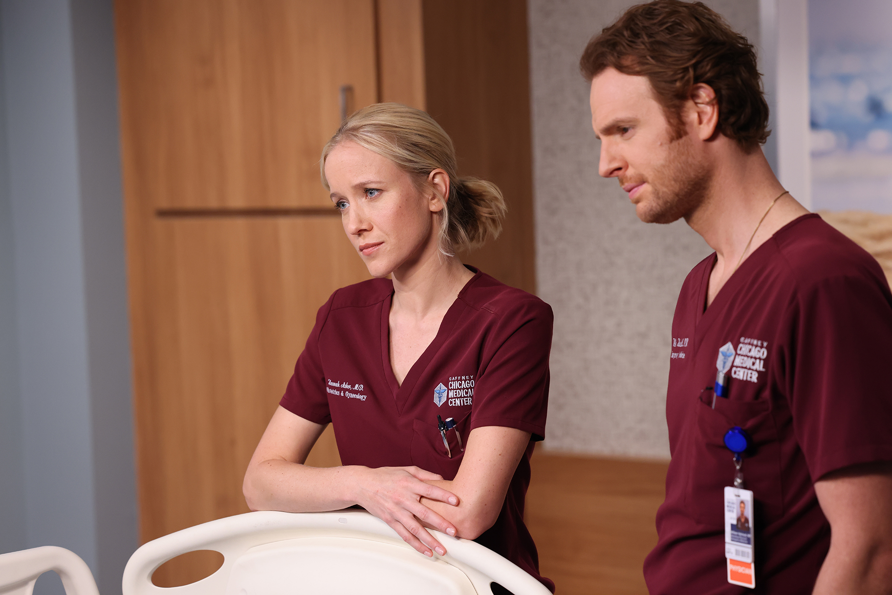 Hannah and Will on Chicago Med