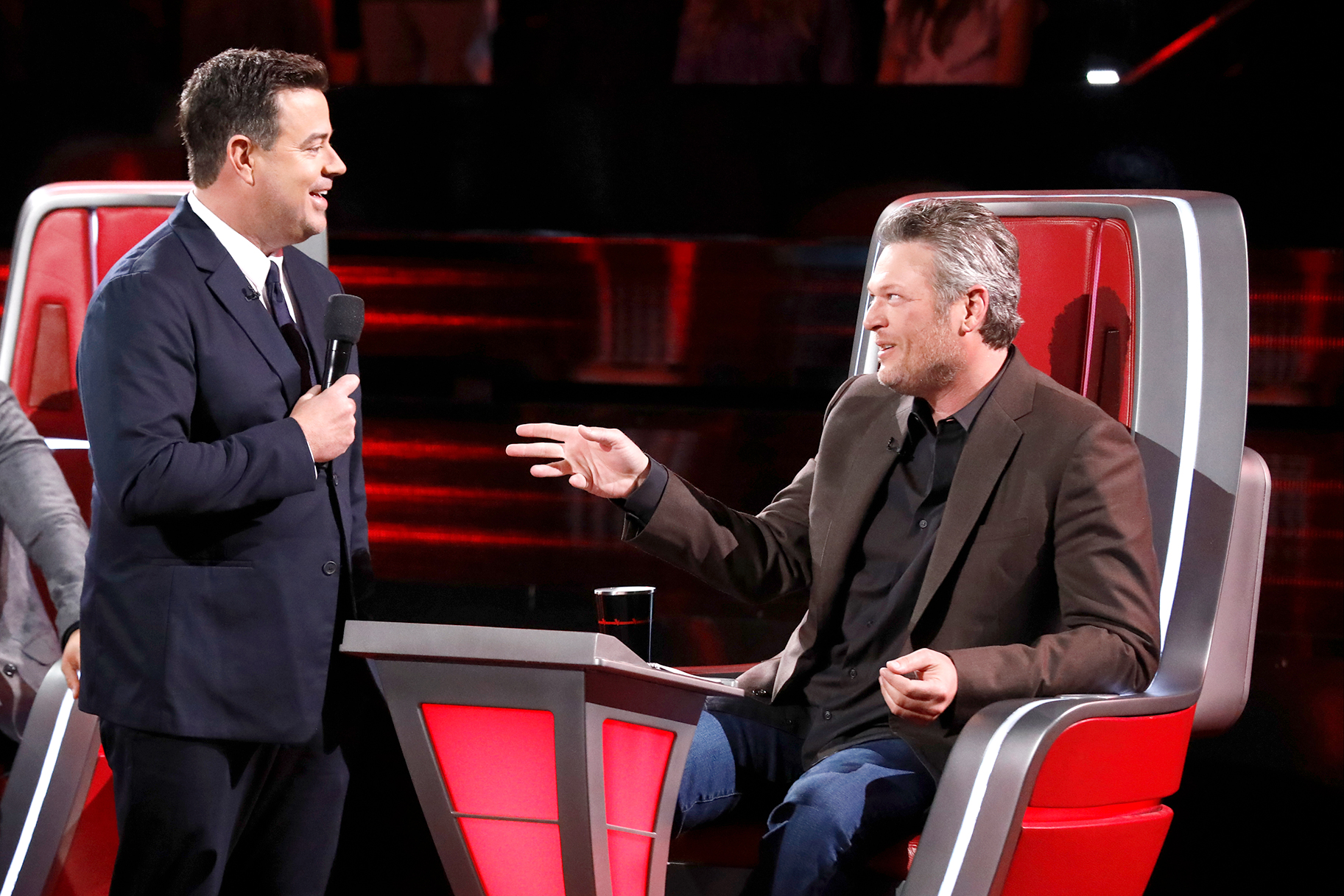 Carson Daly and Blake Shelto Best Moments on The Voice