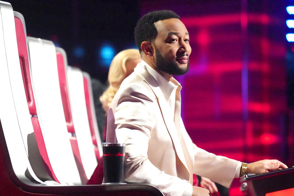 John Legend on The Voice finale