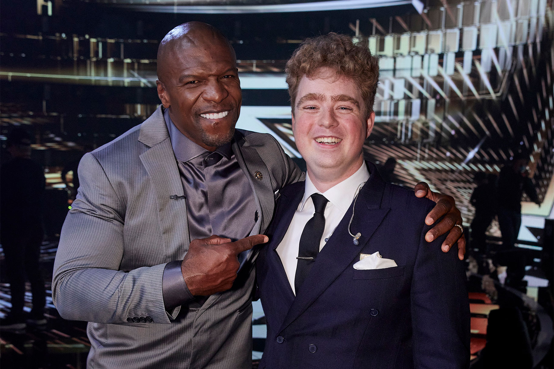 Terry Crews and Tom Ball