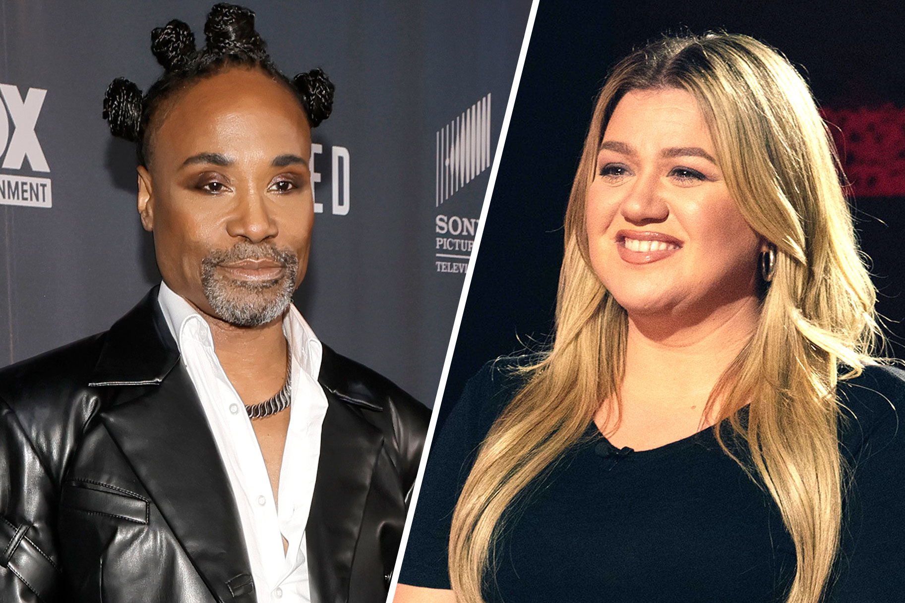 Billy Porter and Kelly Clarkson