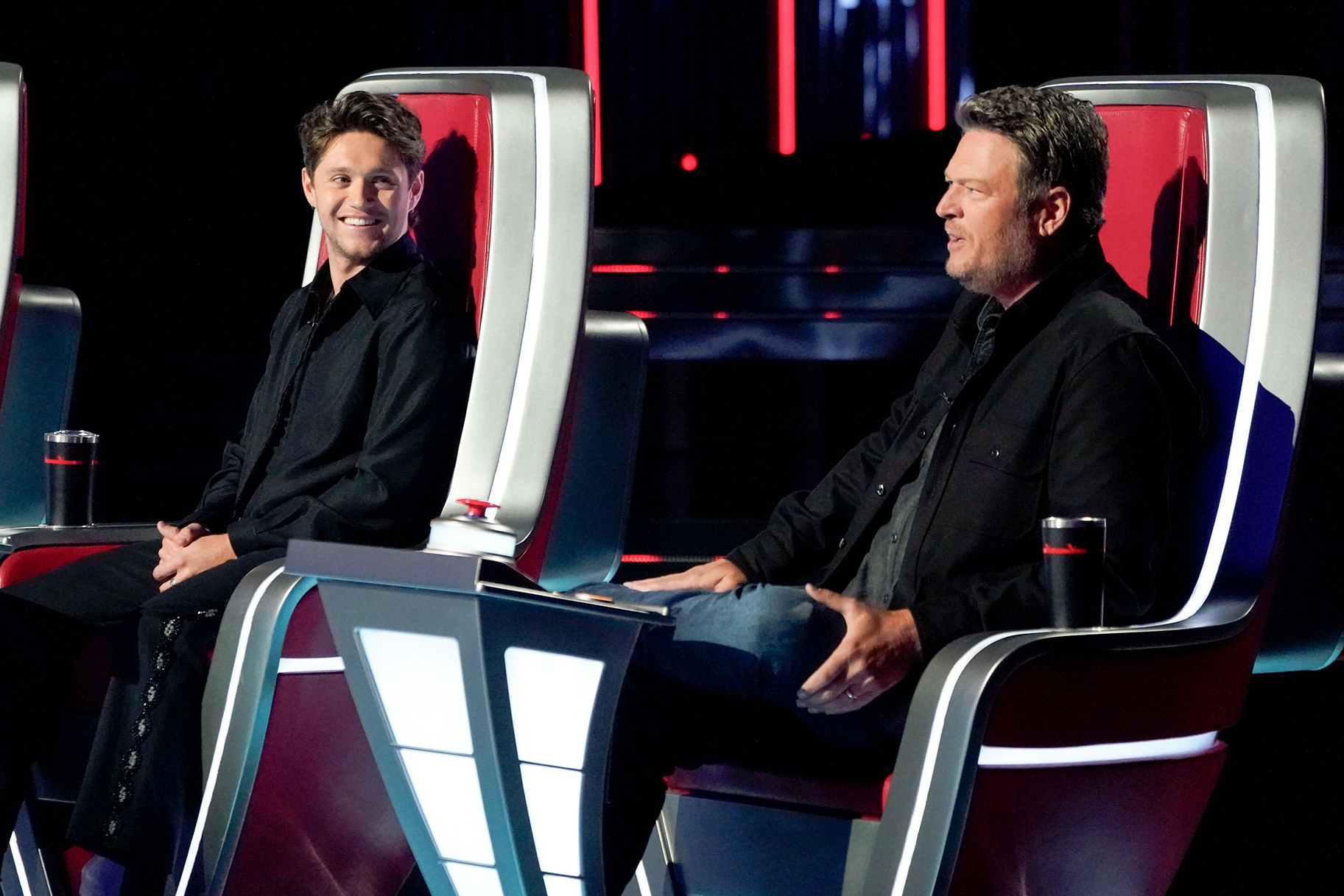 Blake Shelton and Niall Horan on The Voice Blind Auditions Part 3