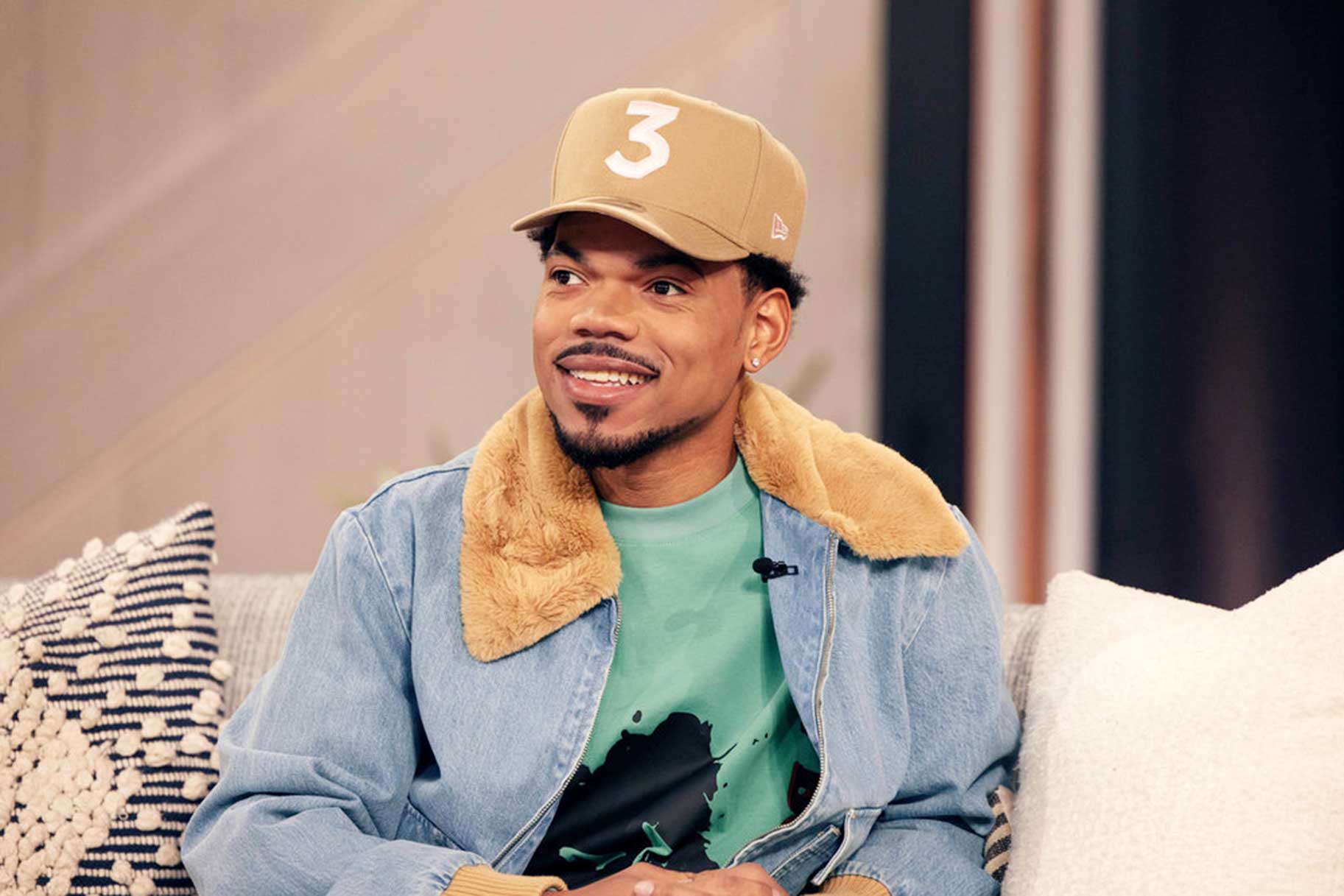 Chance the Rapper on The Kelly Clarkson Show.