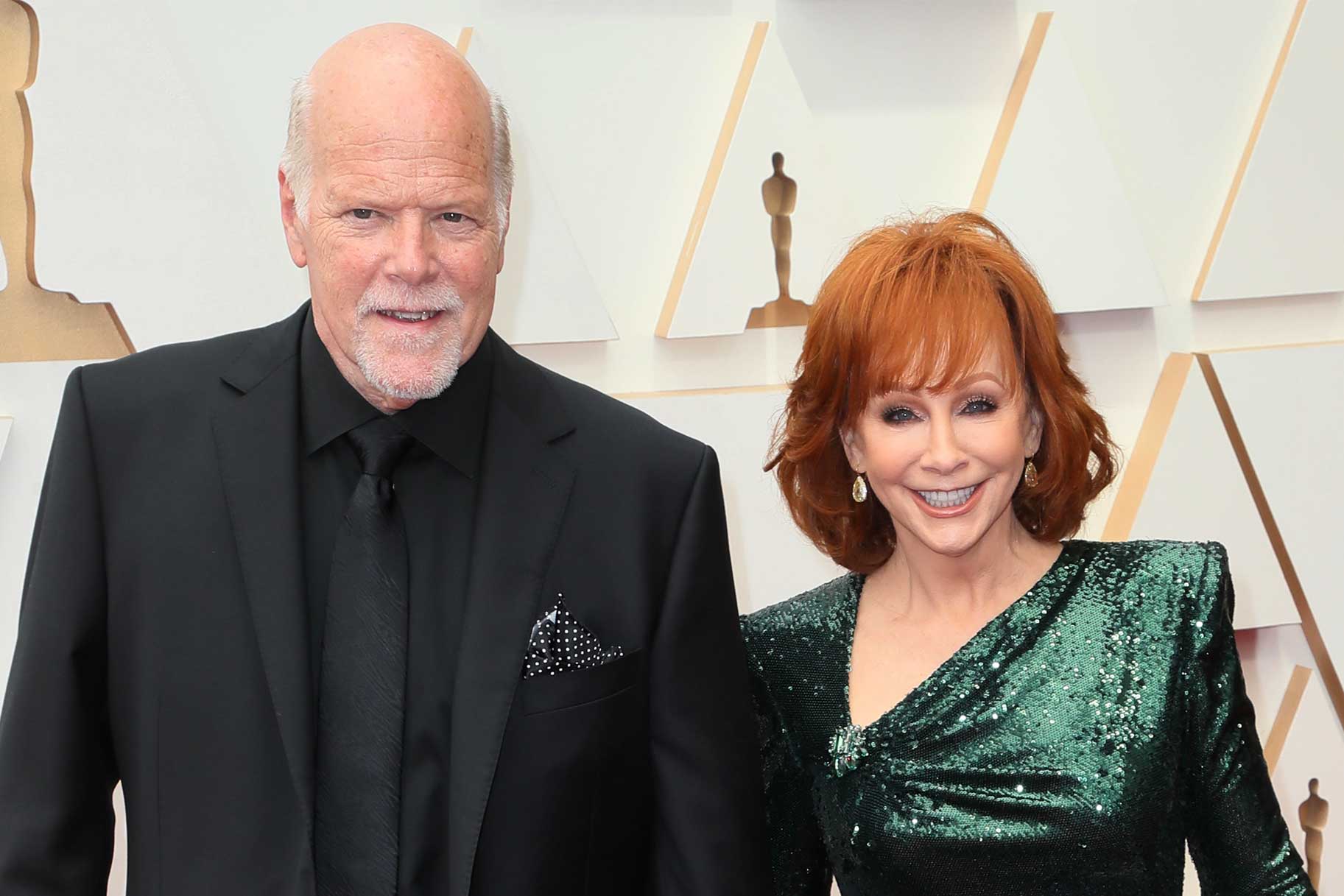 Rex Linn and Reba McEntire attend the 94th Annual Academy Awards at Hollywood and Highland