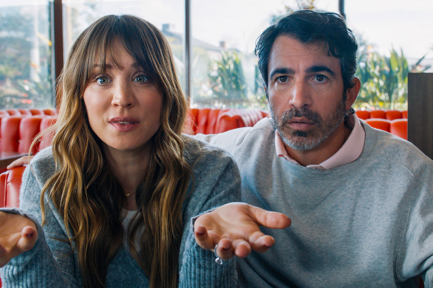 “Who’s Next“ Episode 103 -- Pictured: (l-r) Kaley Cuoco as Ava, Chris Messina as Nathan