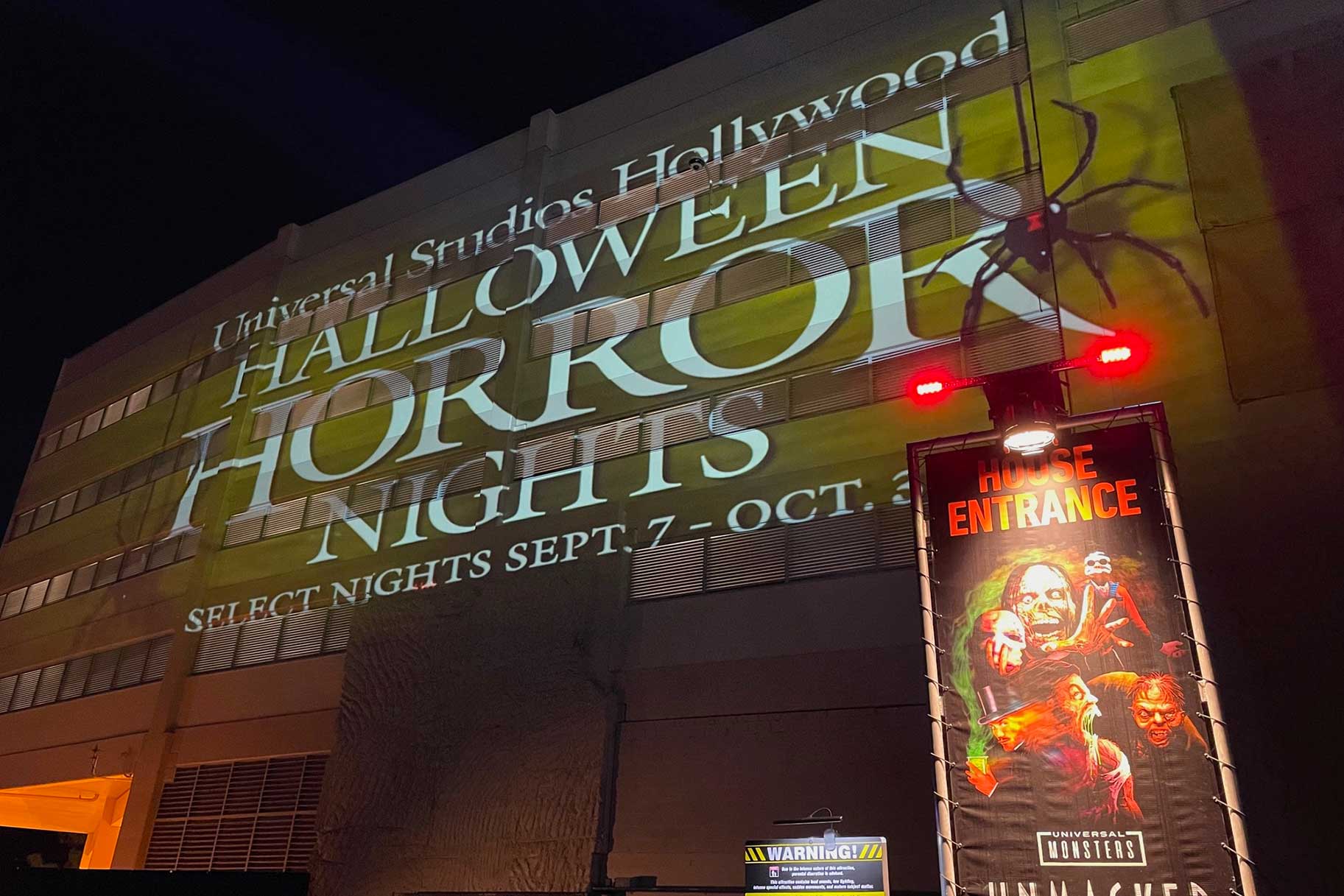 A large size logo of Halloween Horror Nights.