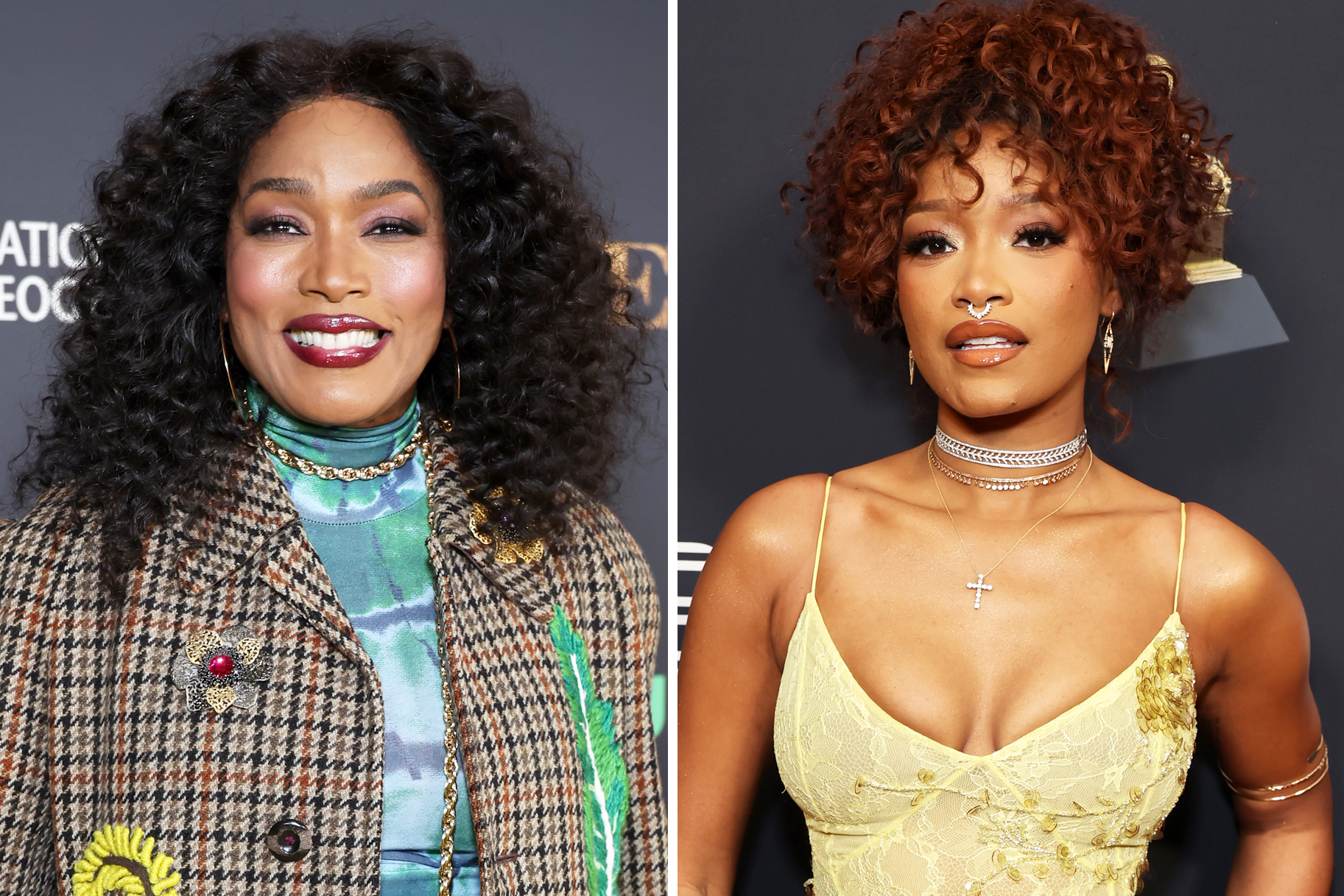 Angela Bassett Reacts to Keke Palmer's Tonight Show Impression of Her