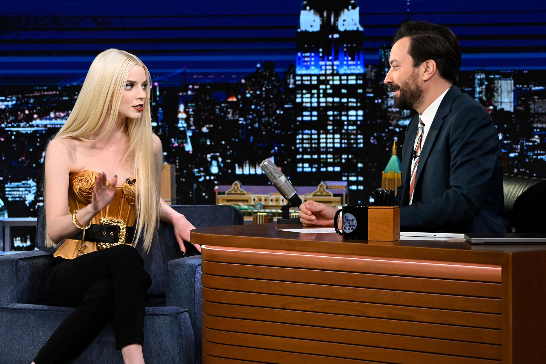 Why Anya TaylorJoy Said Jimmy Fallon "Saved My Life" at the Met Gala
