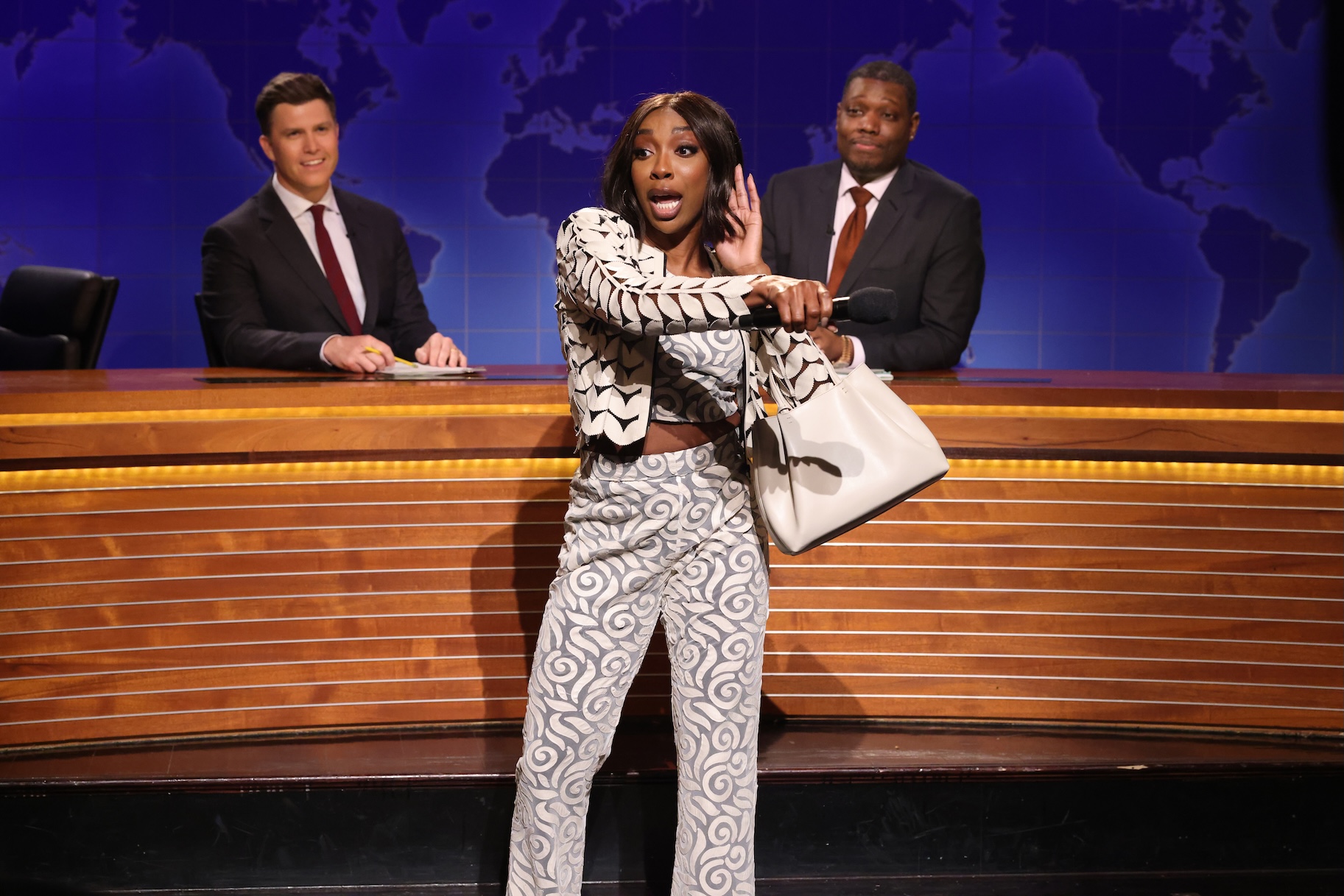 Ego Nwodim Had the SNL Audience Hollering on Weekend Update NBC Insider