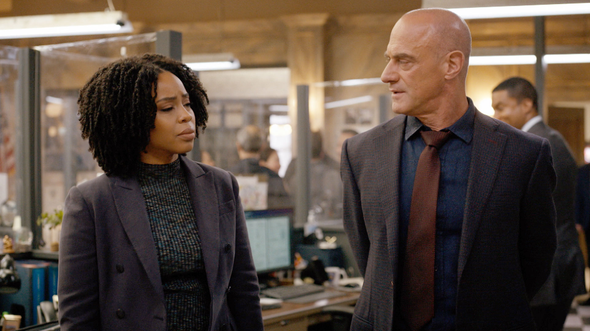 Stabler and Bell Learn Their Case Is Being Taken Over | NBC’s Law & Order: Organized Crime
