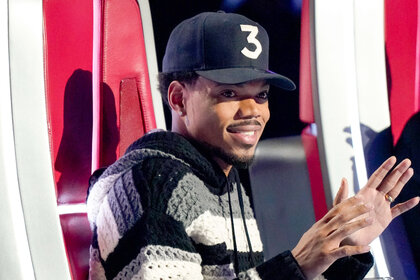 Chance The Rapper on The Voice Blind Auditions Part 3