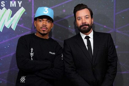Chance The Rapper and Jimmy Fallon