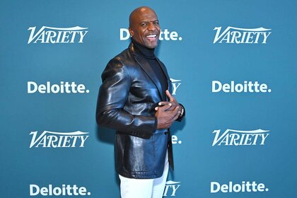 Terry Crews posing at the Variety Entertainment Marketing Summit.