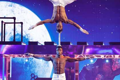 Ramadhani Brothers perform during the Season 18 Finale of America’s Got Talent