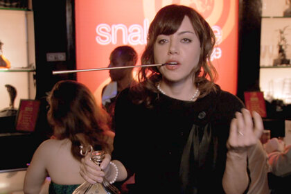 April Ludgate at a bar on Parks And Recreation episode 313