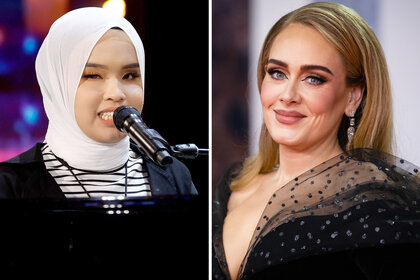 America's Got Talent contestant Putri Ariani and Adele