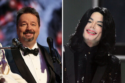 Split of Terry Fator and Michael Jackson