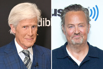 A split of Keith Morrison and Matthew Perry