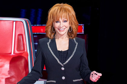 Reba McEntire during The Voice "The Playoffs Part 3"