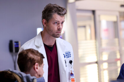 Dr. Mitch Ripley (Luke Mitchell) appears in Season 9 Episode 1 of Chicago Med