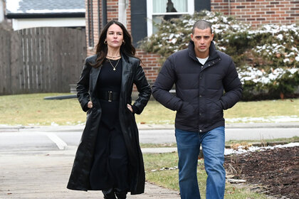 Gloria Perez (Yara Martinez) and Dante Torres (Benjamin Levy Aguilar) appear in Season 11 Episode 4 of Chicago P.D.