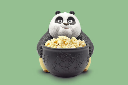 Kung Fu Panda 4 Popcorn Bowl