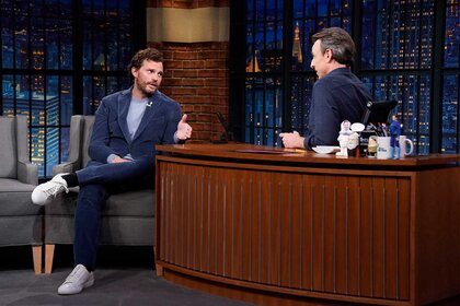Jamie Dornan on Late Night With Seth Meyers Episode 1491