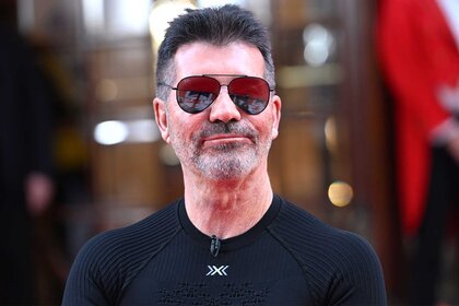 Simon Cowell on the red carpet for Britain's Got Talent