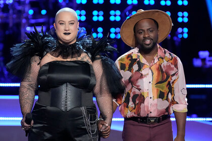 L. Rodgers and Tae Lewis appear in Season 25 Episode 7 of The Voice