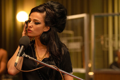 Marisa Abela as Amy Winehouse in back to black
