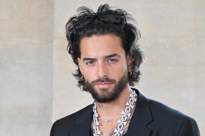 Maluma attends the Givenchy Menswear Spring/Summer 2024 show
