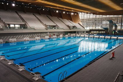 The Olympics Swim Aquatics Centre in Paris