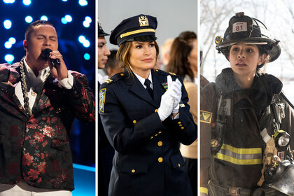 Split of The Voice, Law & Order: SVU, and Chicago Fire