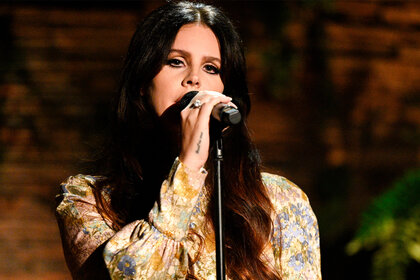 Lana Del Rey Performs “Unchained Melody” LIVE | Christmas at Graceland | NBC