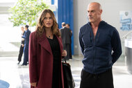 Benson And Stabler with incredulous looks on their faces