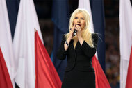 Christina Aguilera National Anthem3