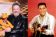 Split of Terry Fator and Elvis
