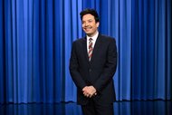 Jimmy Fallon on stage on The Tonight Show Starring Jimmy Fallon Episode 1861