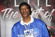 Snoop Dogg attends an event at E11EVEN Miami