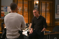 Dante Torres and Hank Voight have a conversation on Chicago PD Episode 1104