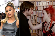 Split Ariana Grande and Jim Carrey and Kate Winslet in Eternal Sunshine