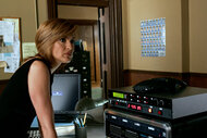 Olivia Benson (Mariska Hargitay) appears in Season 7 Episode 3 of Law & Order: SVU.