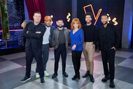 The Voice Coaches and Carson Daly pose together on The Voice Episode 2508