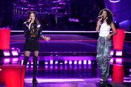 Maddi Jane and Nadège perform on The Voice Episode 2508