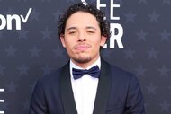 Anthony Ramos on the red carpet for the Critics Choice Awards