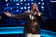 Kamalei Kawa'a performs onstage during The Voice Season 25 Episode 12